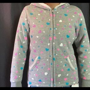 Faded glory heart jacket